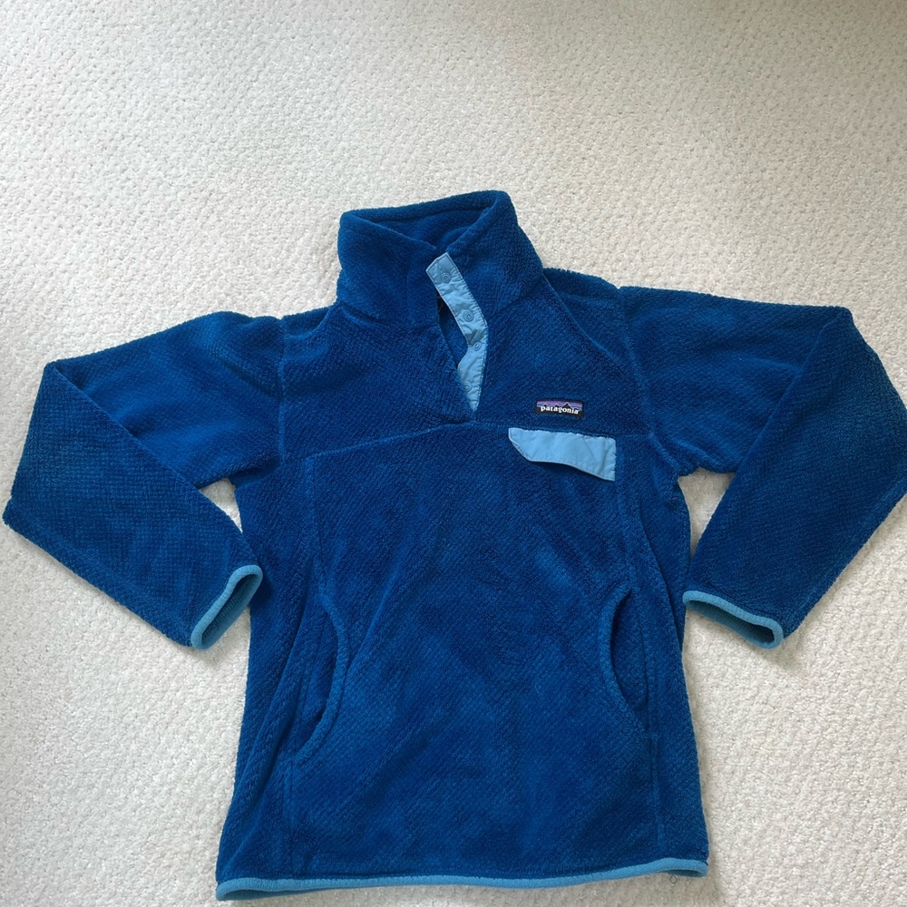 Blue Patagonia Fleece